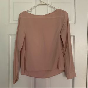 Blush blouse